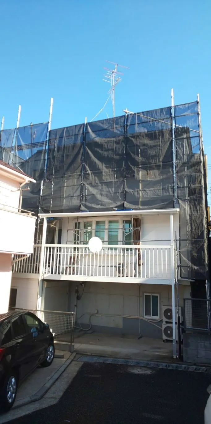 遮熱塗料のクールタイトによる屋根の塗装