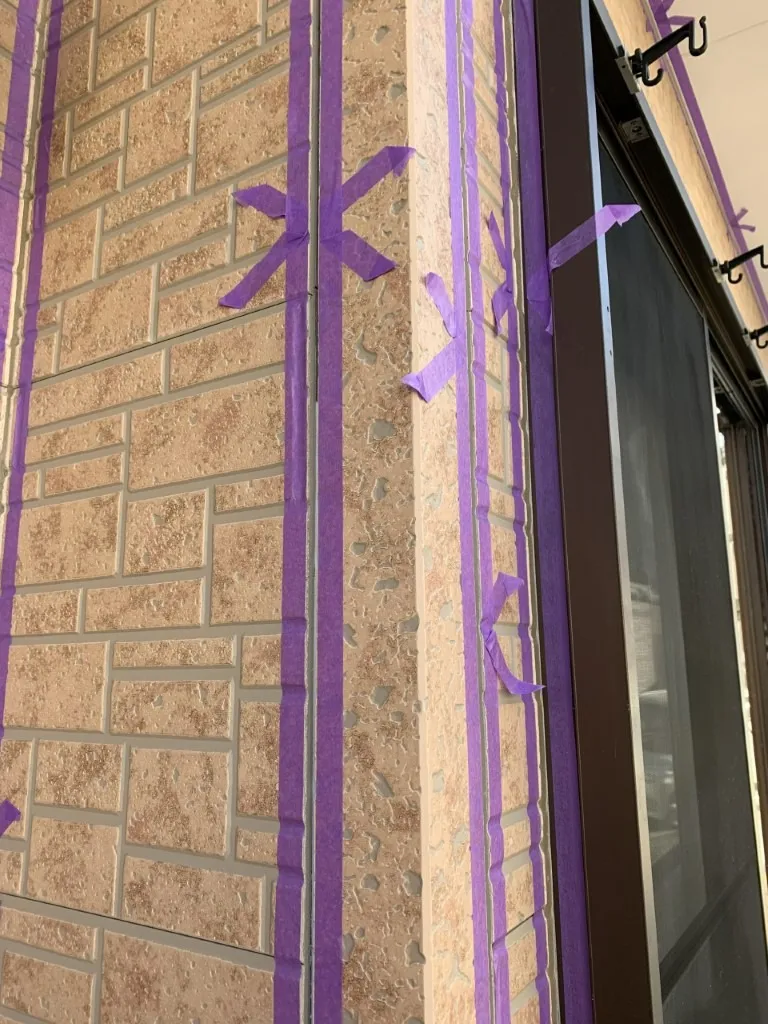 茅ヶ崎市の現場でシールの打ち替え工事　茅ヶ崎市の外壁塗装
