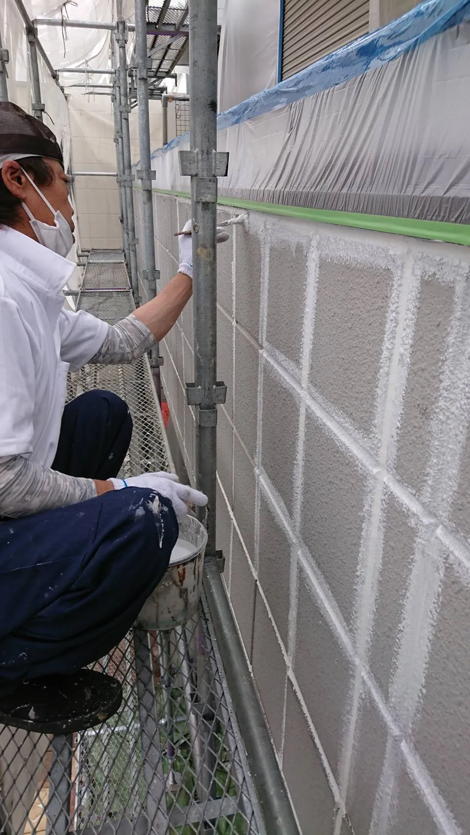 横浜市保土ヶ谷区のM様邸にて外壁塗装および防水工事 続き