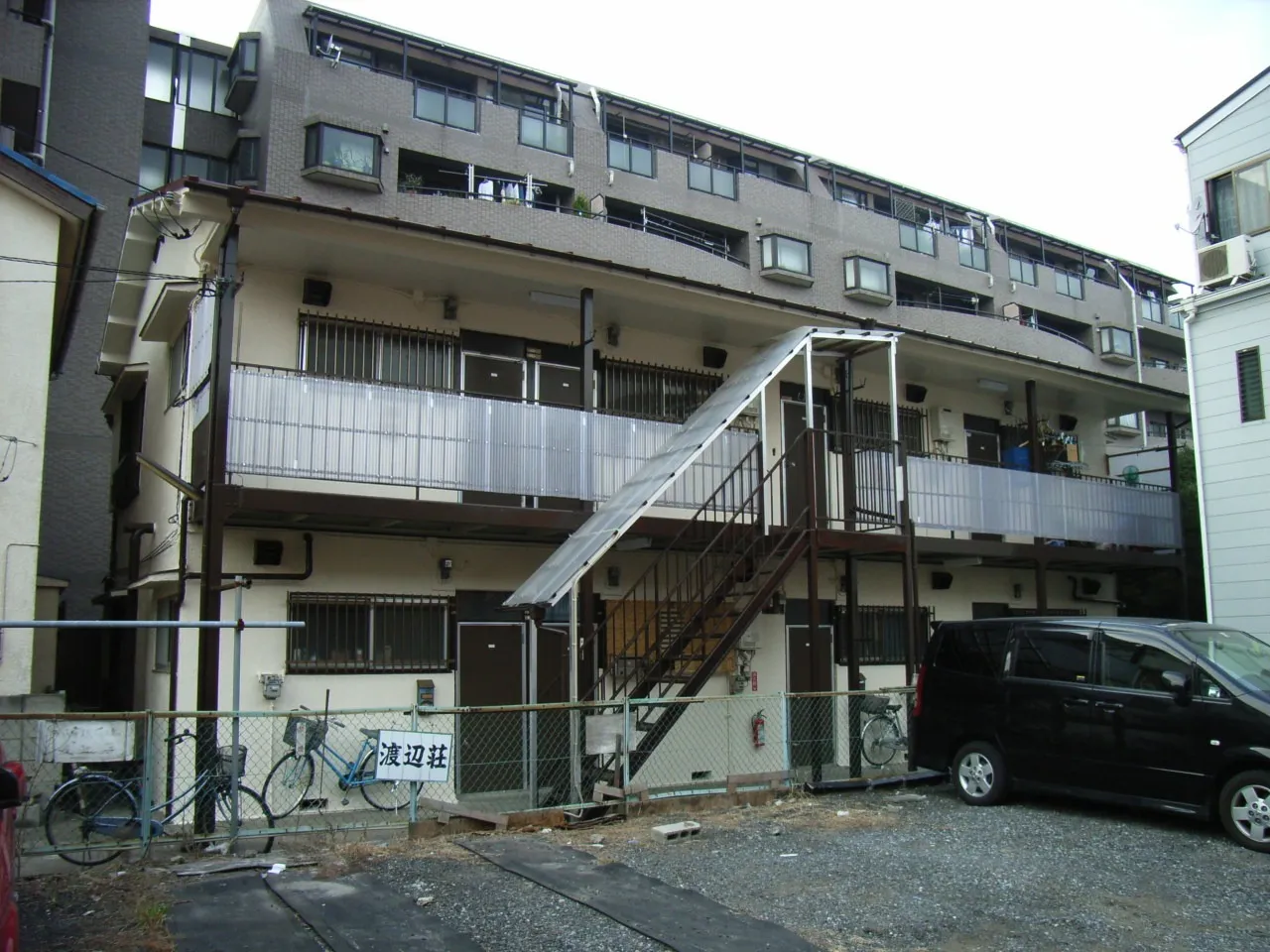 川崎市中原区にあるW荘の外壁塗装および屋根塗装工事！