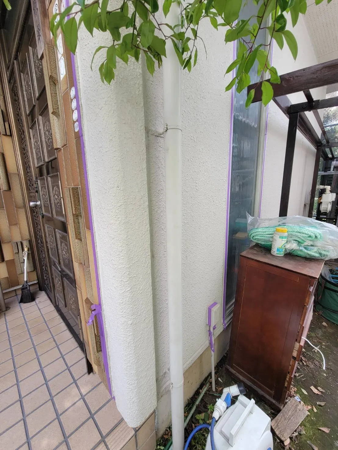 東京都世田谷区上馬にあるヘーベルハウスのN様邸でシーリング工事が始まりました！