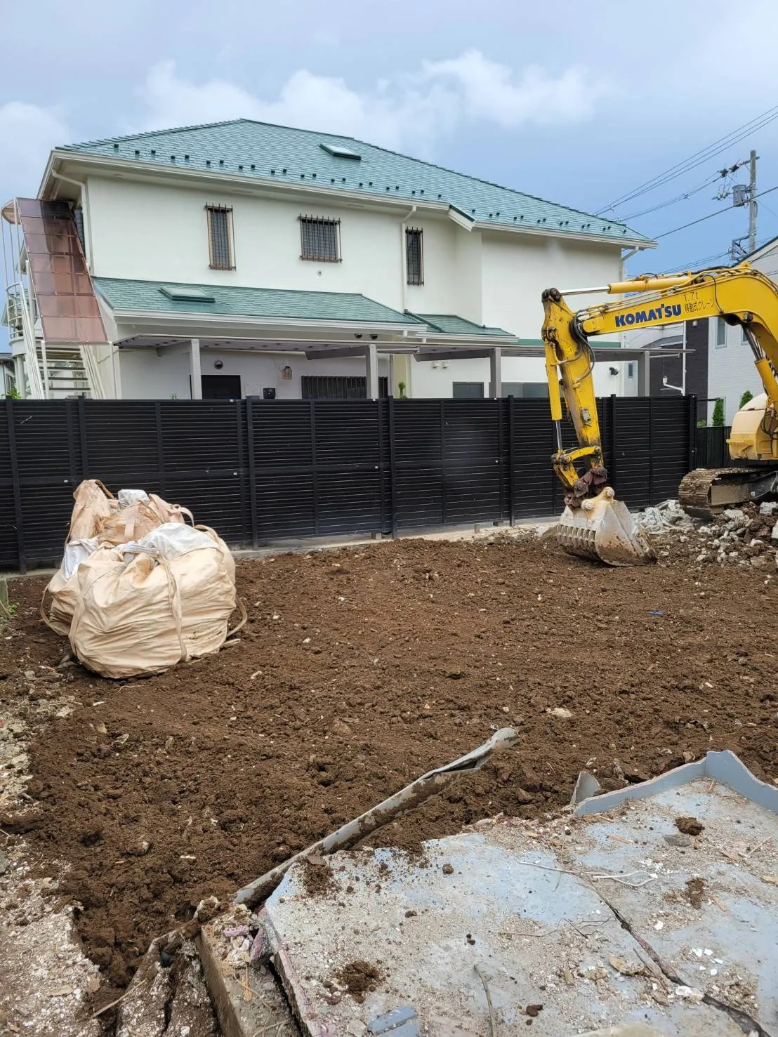 川崎市中原区のS荘解体工事でついに建物が無くなりました！