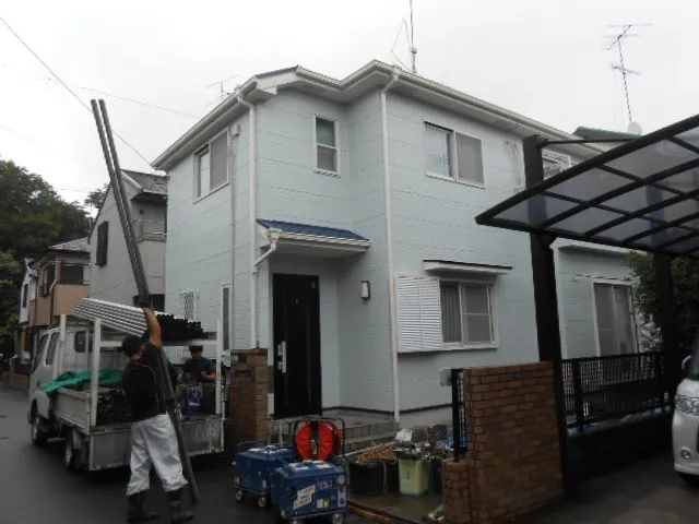 外壁塗装工事および屋根塗装工事完了後