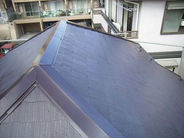シリコン樹脂塗料のヤネフレッシュSiを用いた屋根塗装工事